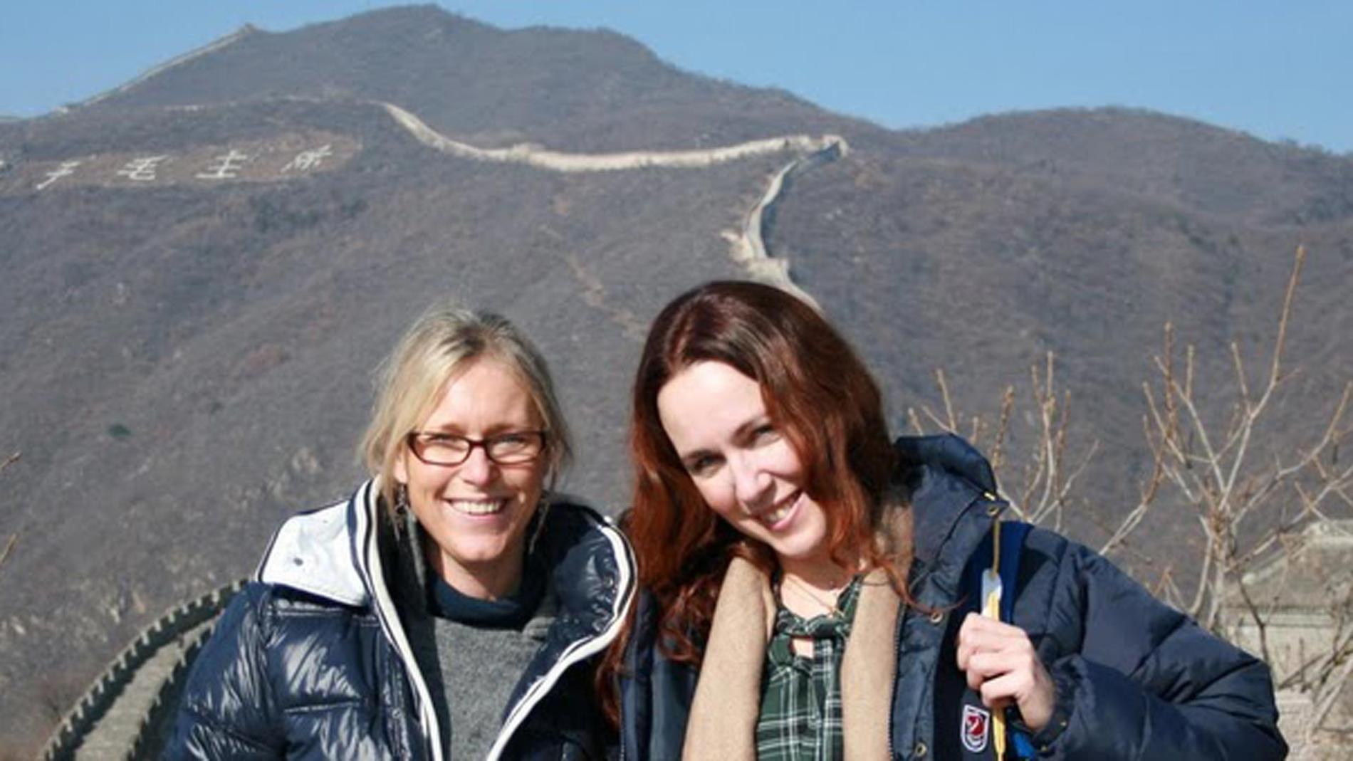 Kompisarna Åsa Passanisi och Veronica Larsson har fått mersmak för Peking.