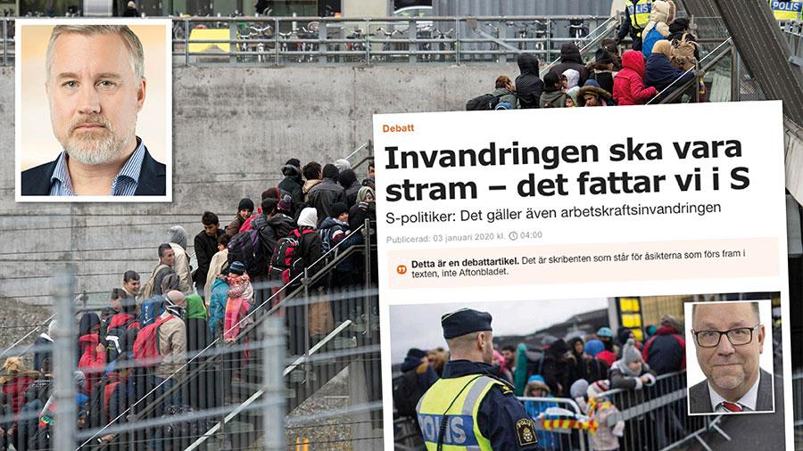 Svensk invandringspolitik behöver reformeras. Men till skillnad från S säger vi inte bara att det måste göras, utan även hur det skall göras, skriver Jonas Andersson från Sverigedemokraterna.