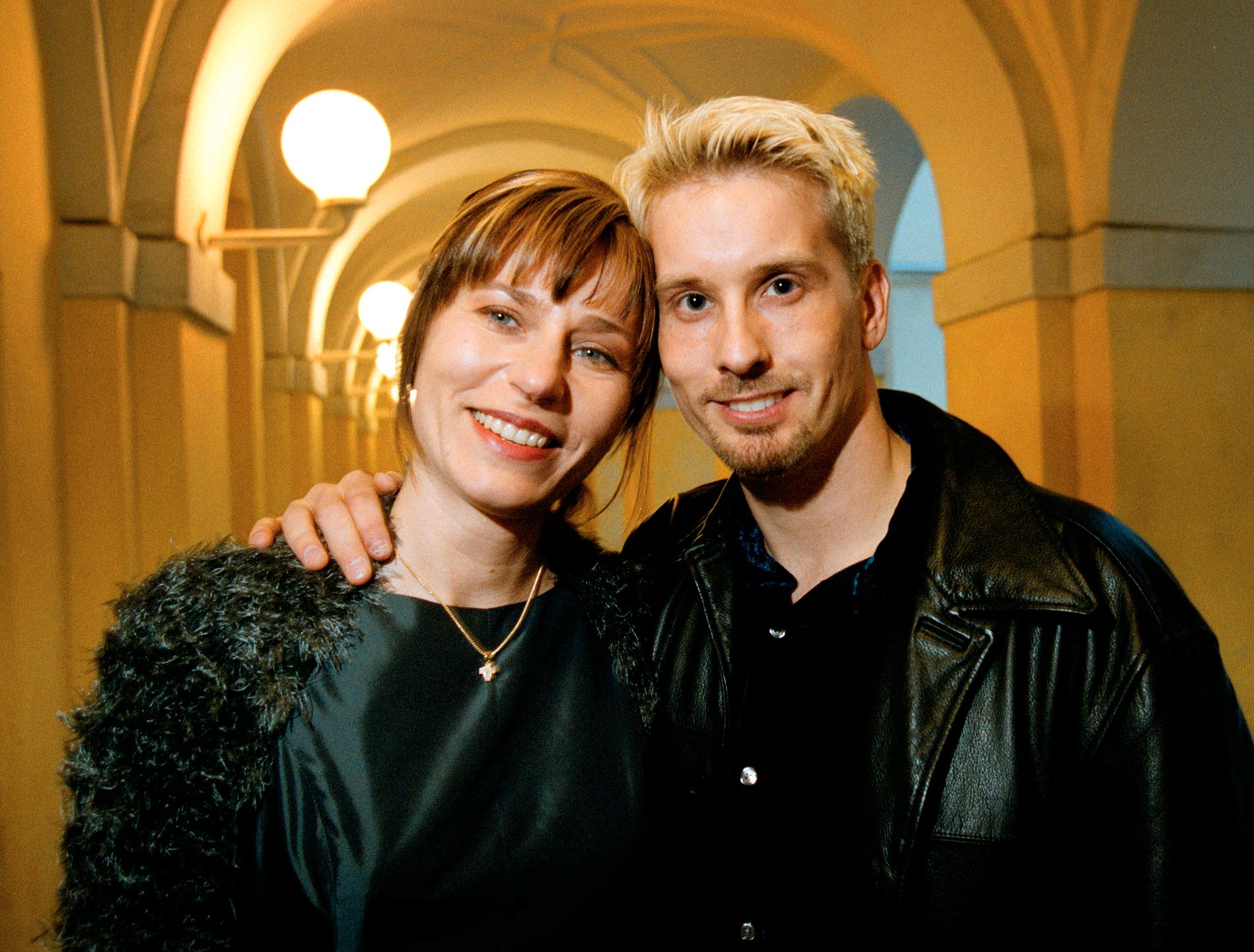 Kenny Bräck tillsammans med Anita Bräck.