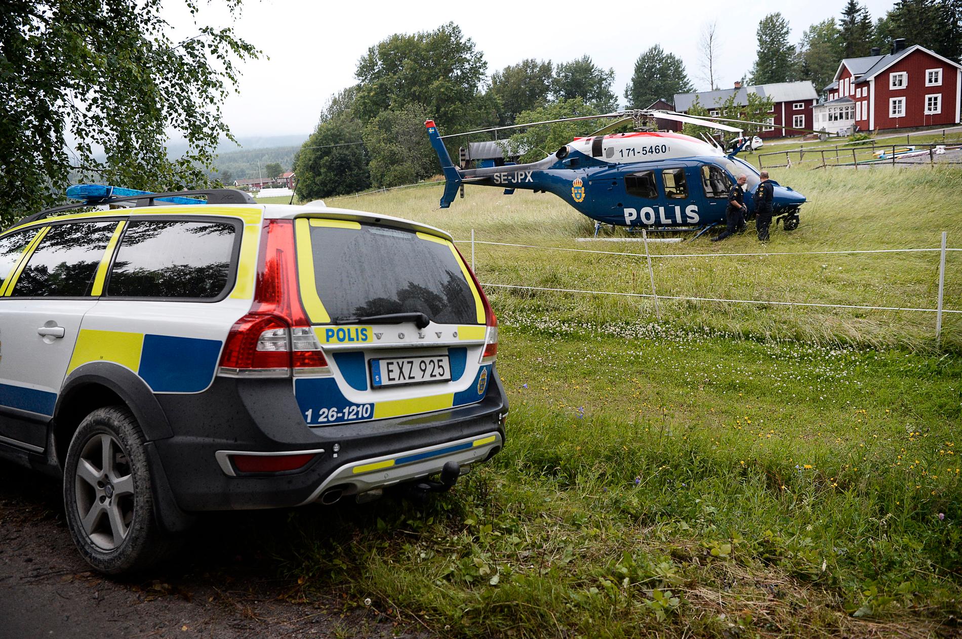 Ellenor, 6, hittades efter stor sökinsats i Hudiksvall. 