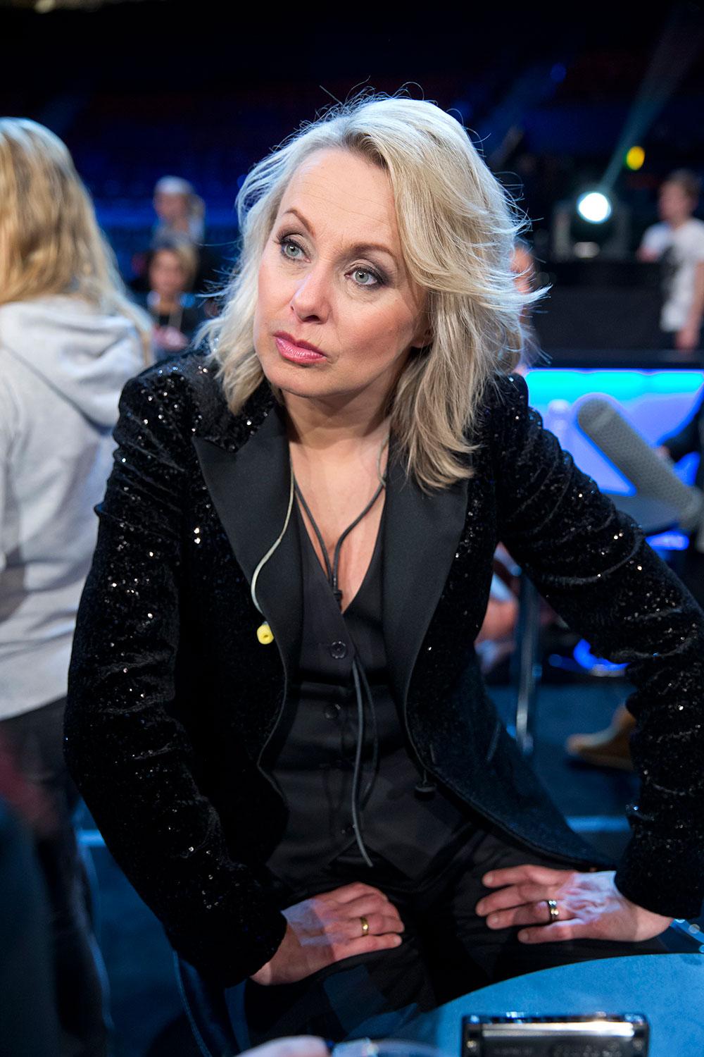 Louise Hoffsten ensam kvinna i finalen.