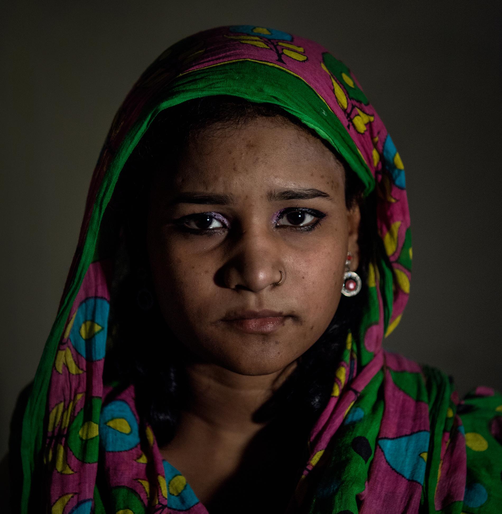 ”Jag trodde aldrig att jag skulle jobba som prostituerad” berättar 15-åriga Deeksha efter att hon rädats från en bordell.