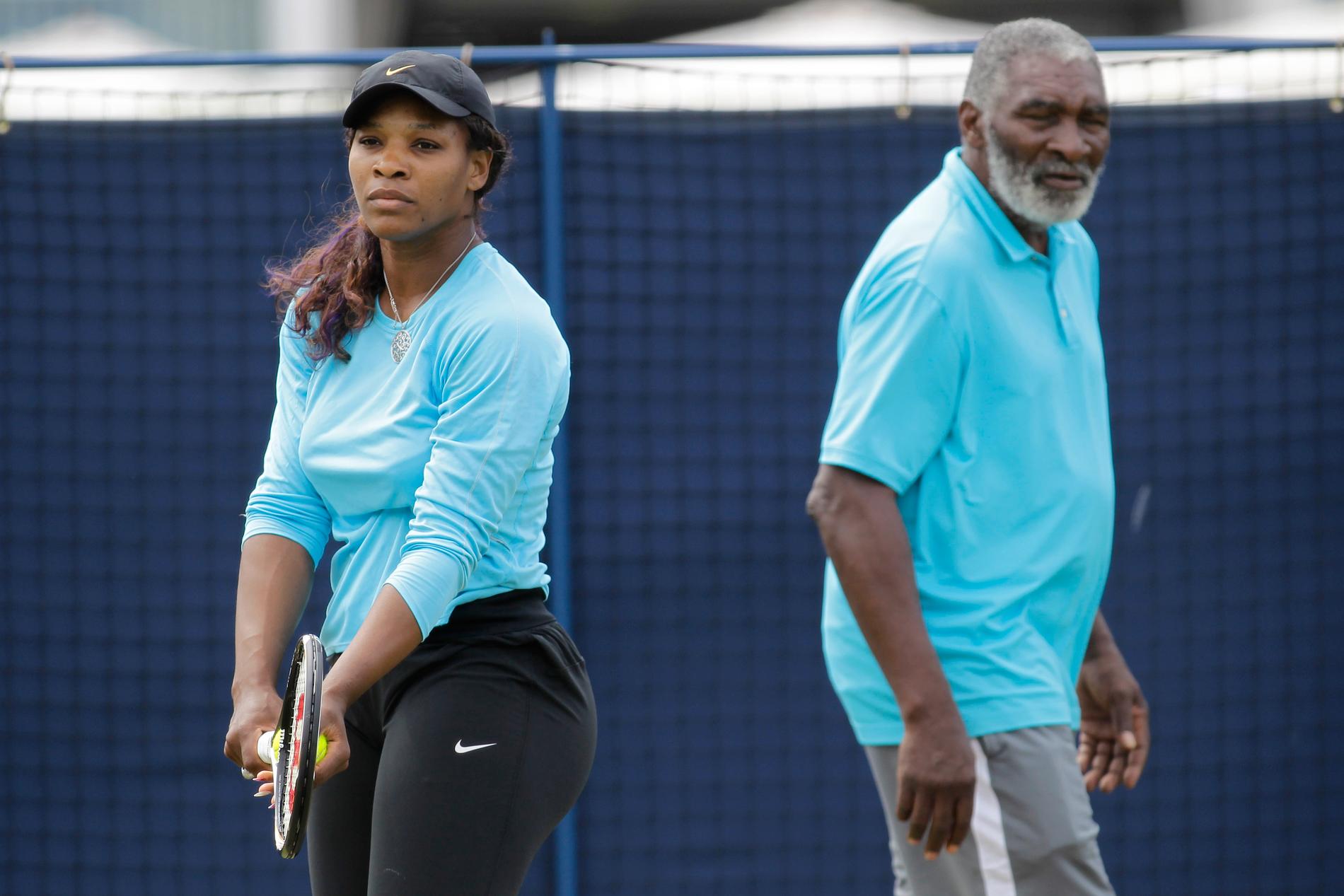 Serena och Richard Williams.