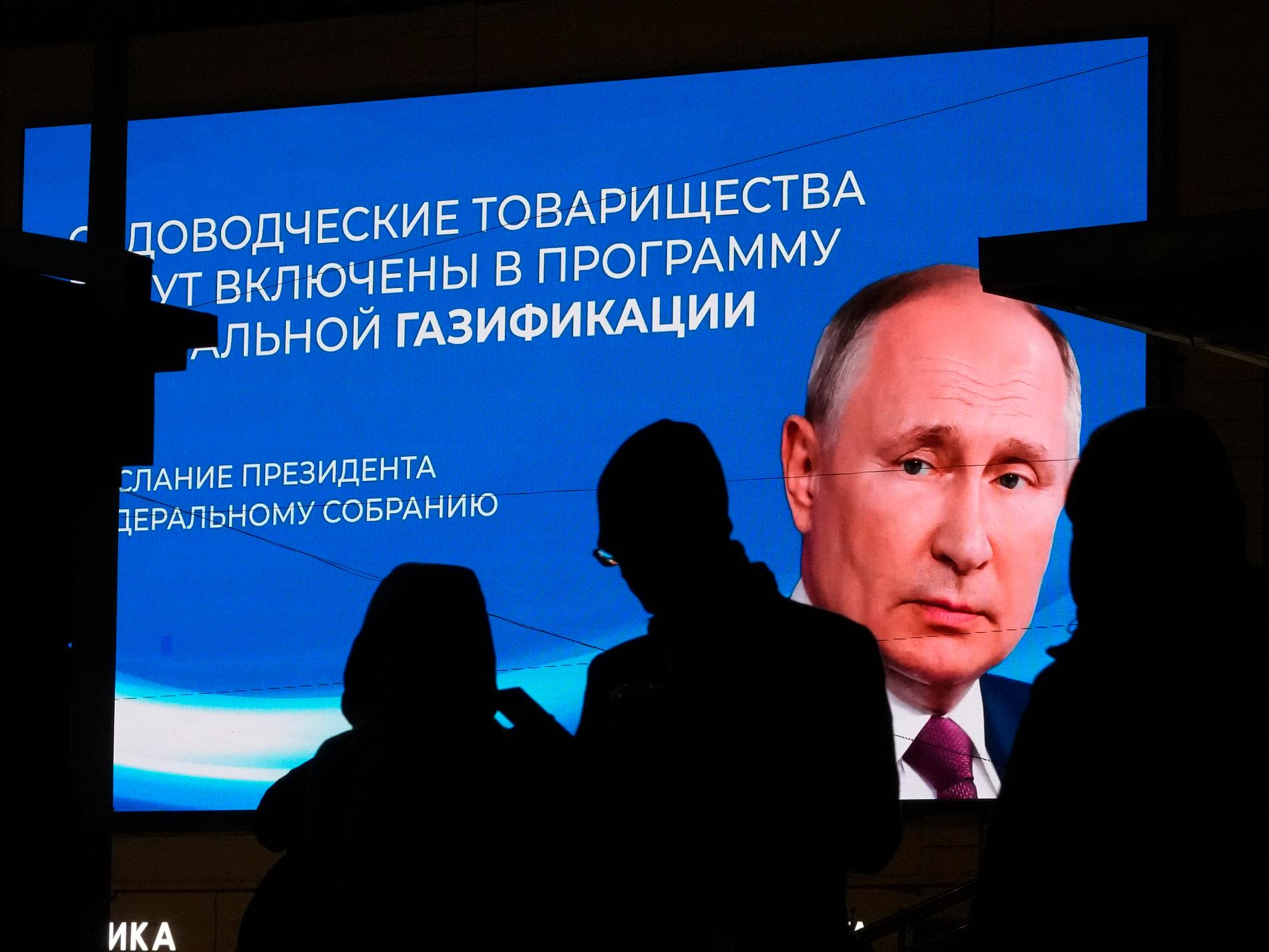 Putins parti: Utsätts för stor cyberattack