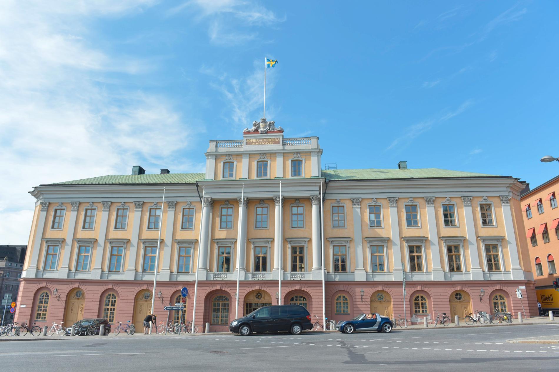 Utrikesdepartementet vid Gustaf Adolfs torg. Arkivbild.