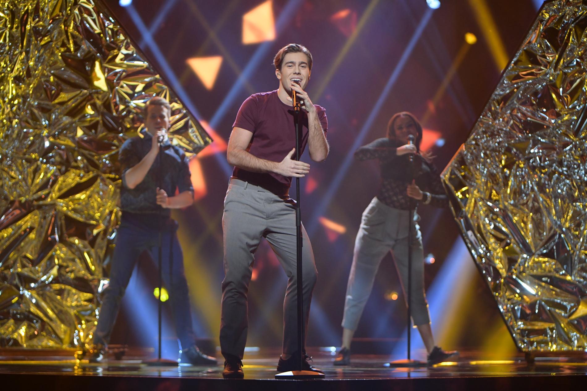 Benjamin Ingrosso i Melodifestivalen 2017