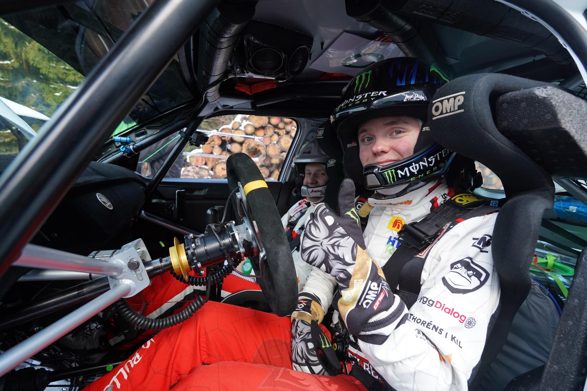 Oliver Solberg satsar med SKODA mot VM i rally, WRC3