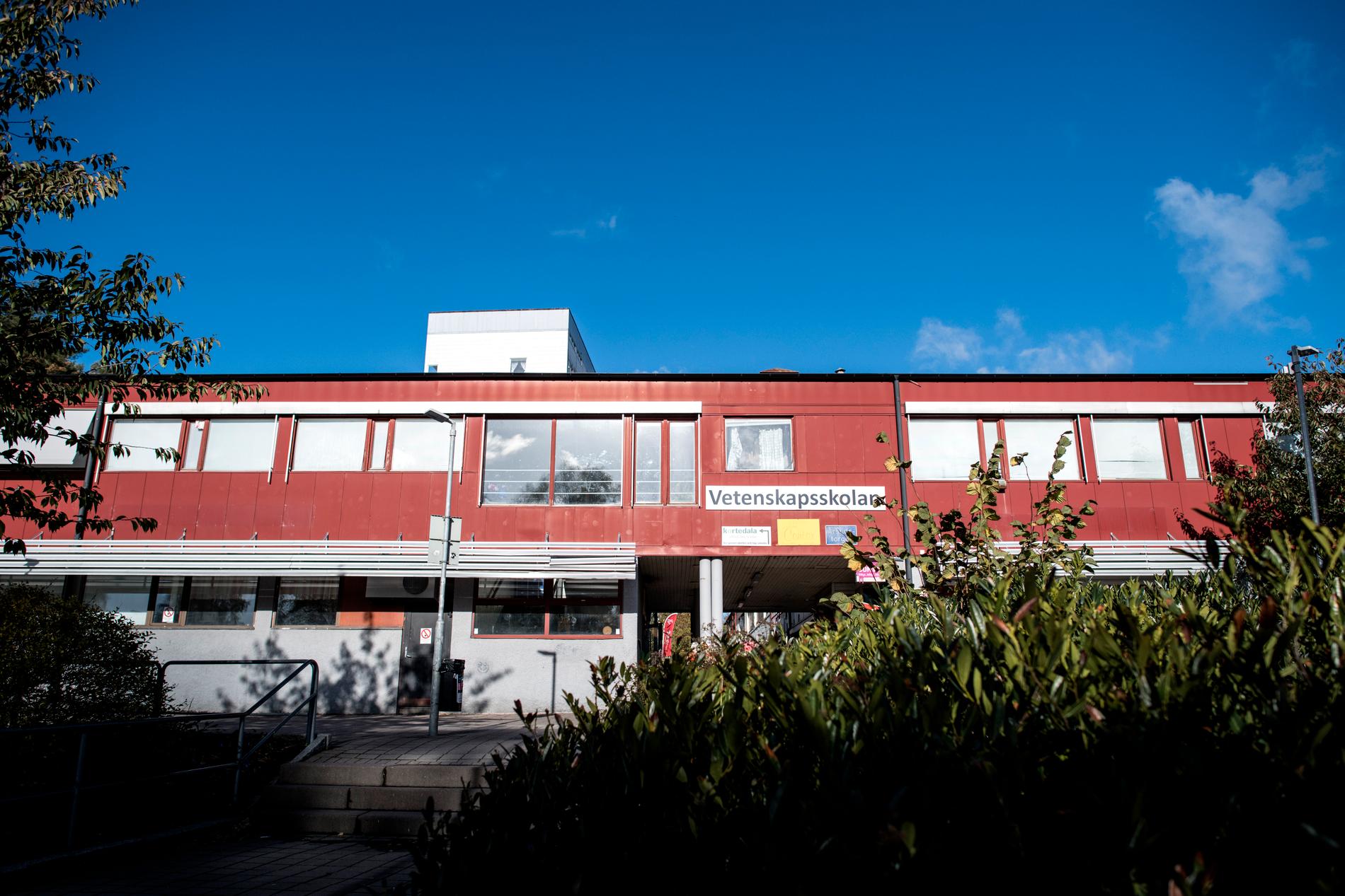 Vetenskapsskolan, i Kortedala utanför Göteborg, har bytt namn till Safirskolan. Arkivbild.