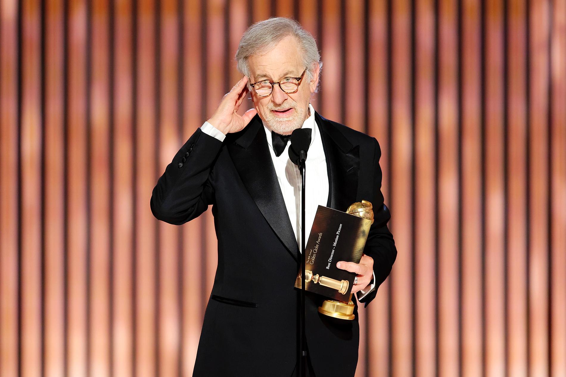 Steven Spielberg fick två Golden Globe-statyetter.