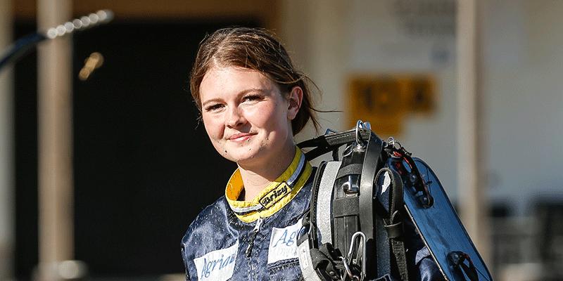 Felicia Molin, 22, startar i Ungdoms-SM på Åby (V75–5)