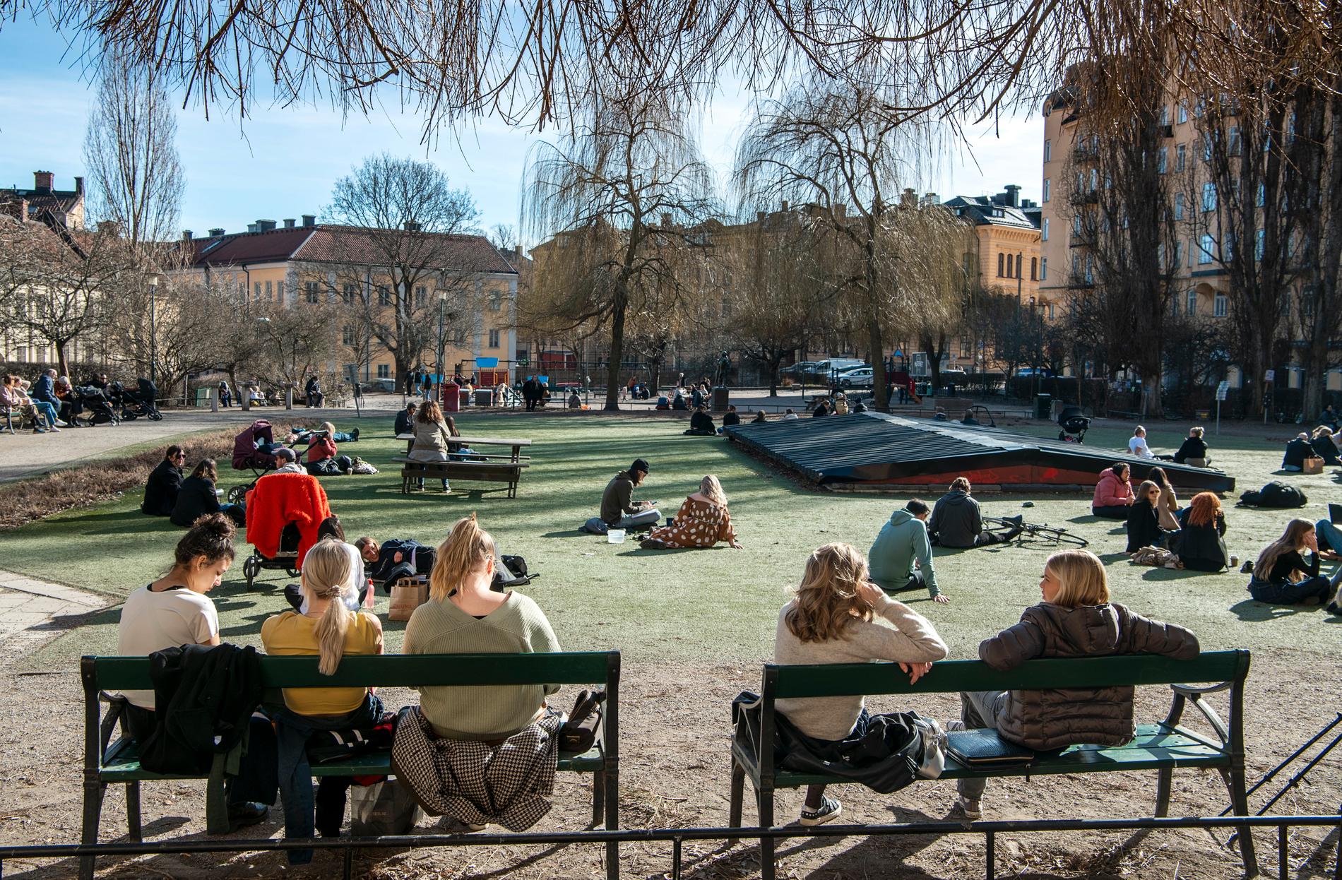 I helgen väntas vårvärme i hela Sverige. 