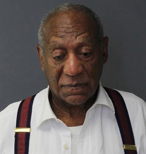 Bilden som visar Bill Cosby strax efter ankomsten till fängelset har släppts av Montgomery county correctional facility.