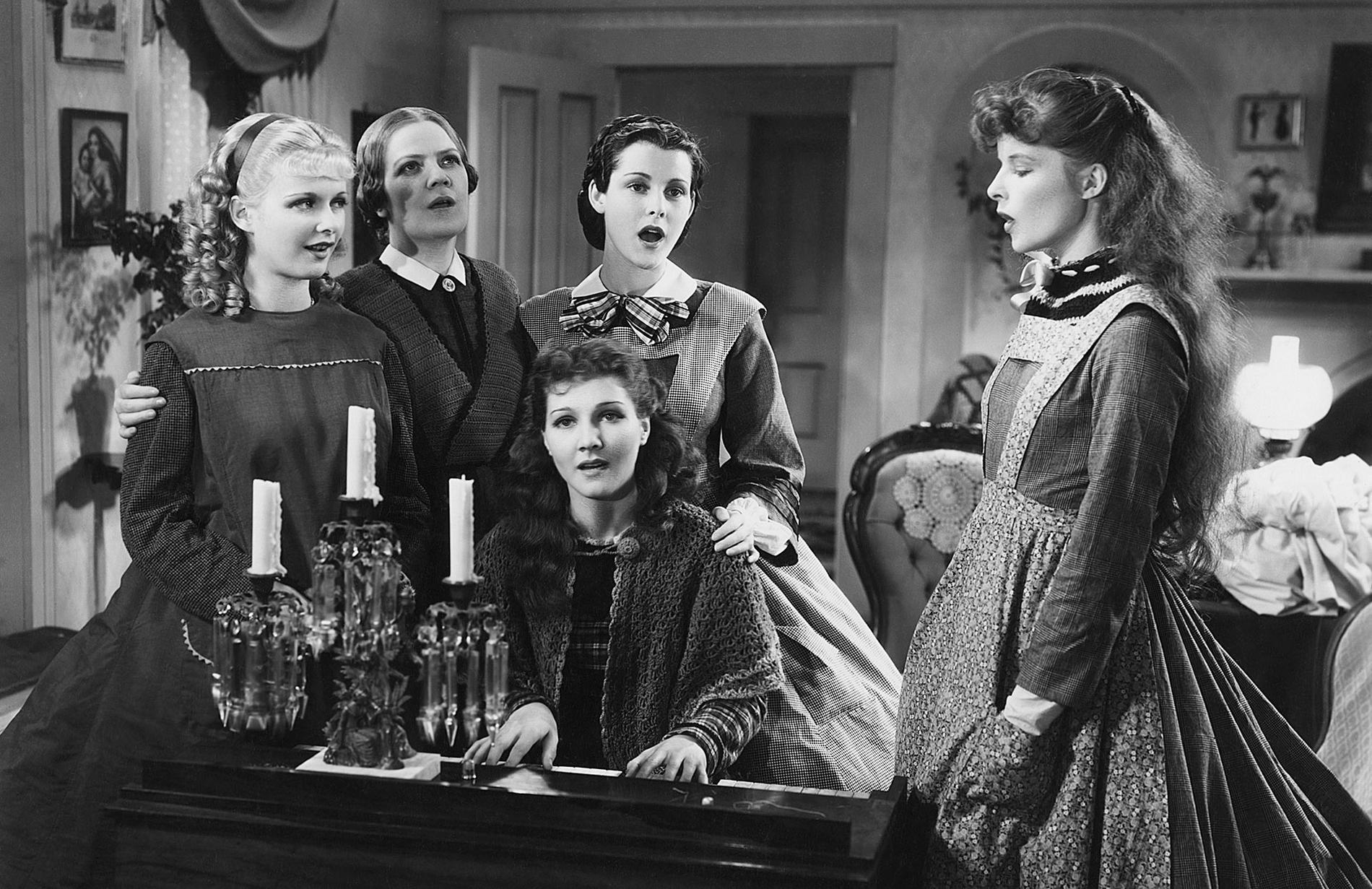 Filmatiseringen av "Little women", med bland andra Katharine Hepburn, från 1933, regisserad av George Cukor. Foto: RKO Radio Pictures