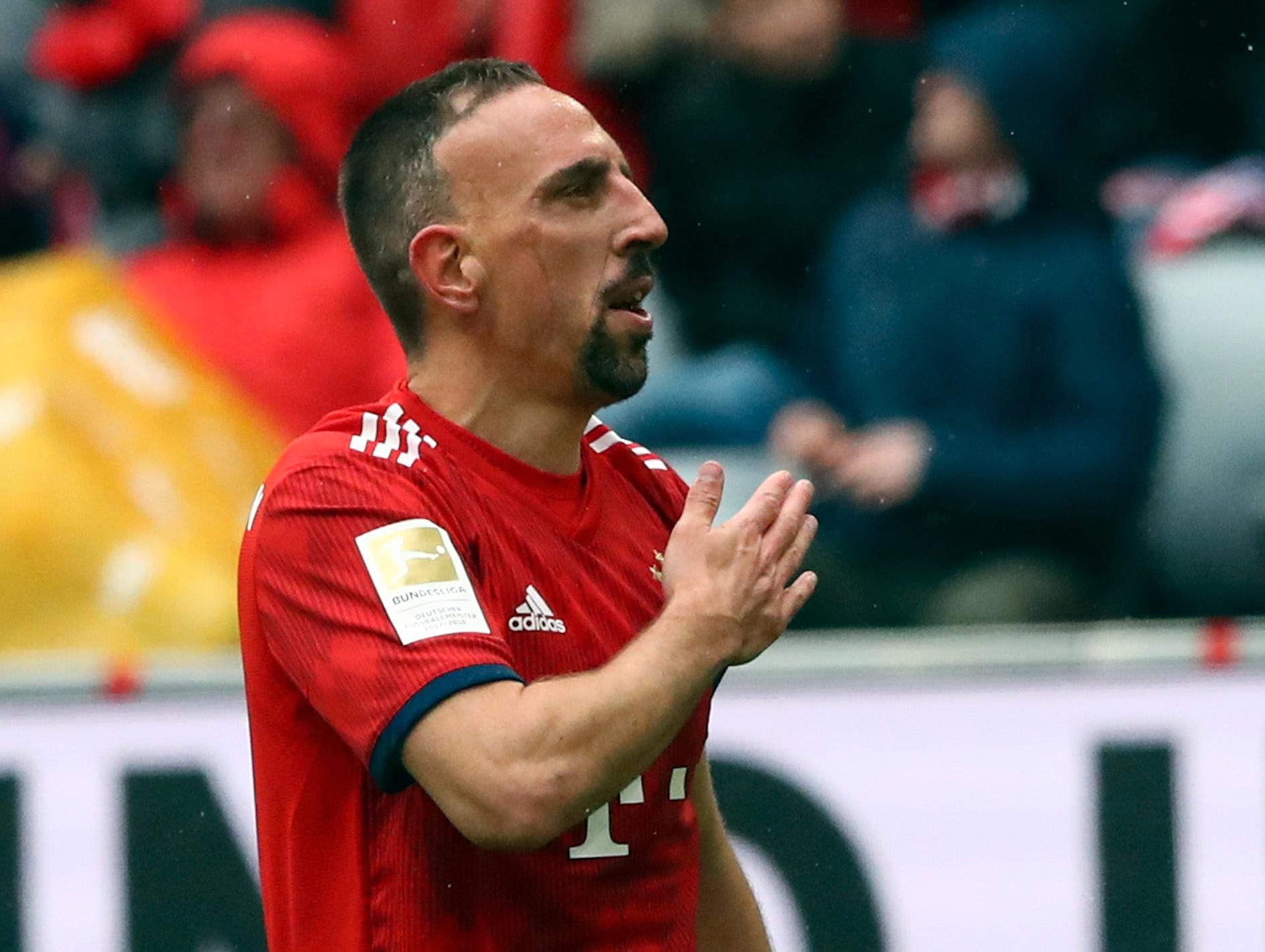 Franck Ribery lämnar Bayern München efter tolv år i klubben