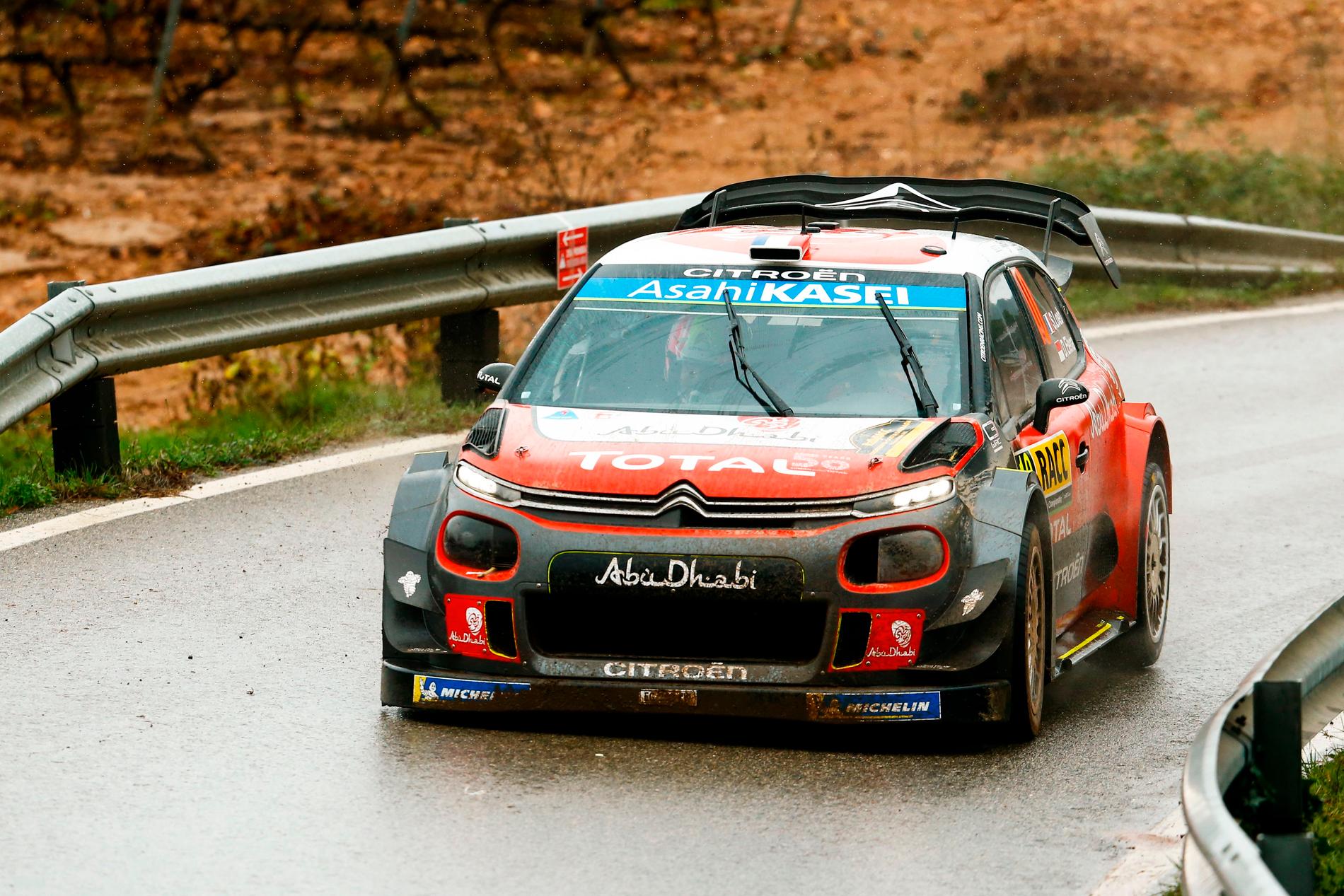 Sebastien Loeb vann Spaniens VM-rally
