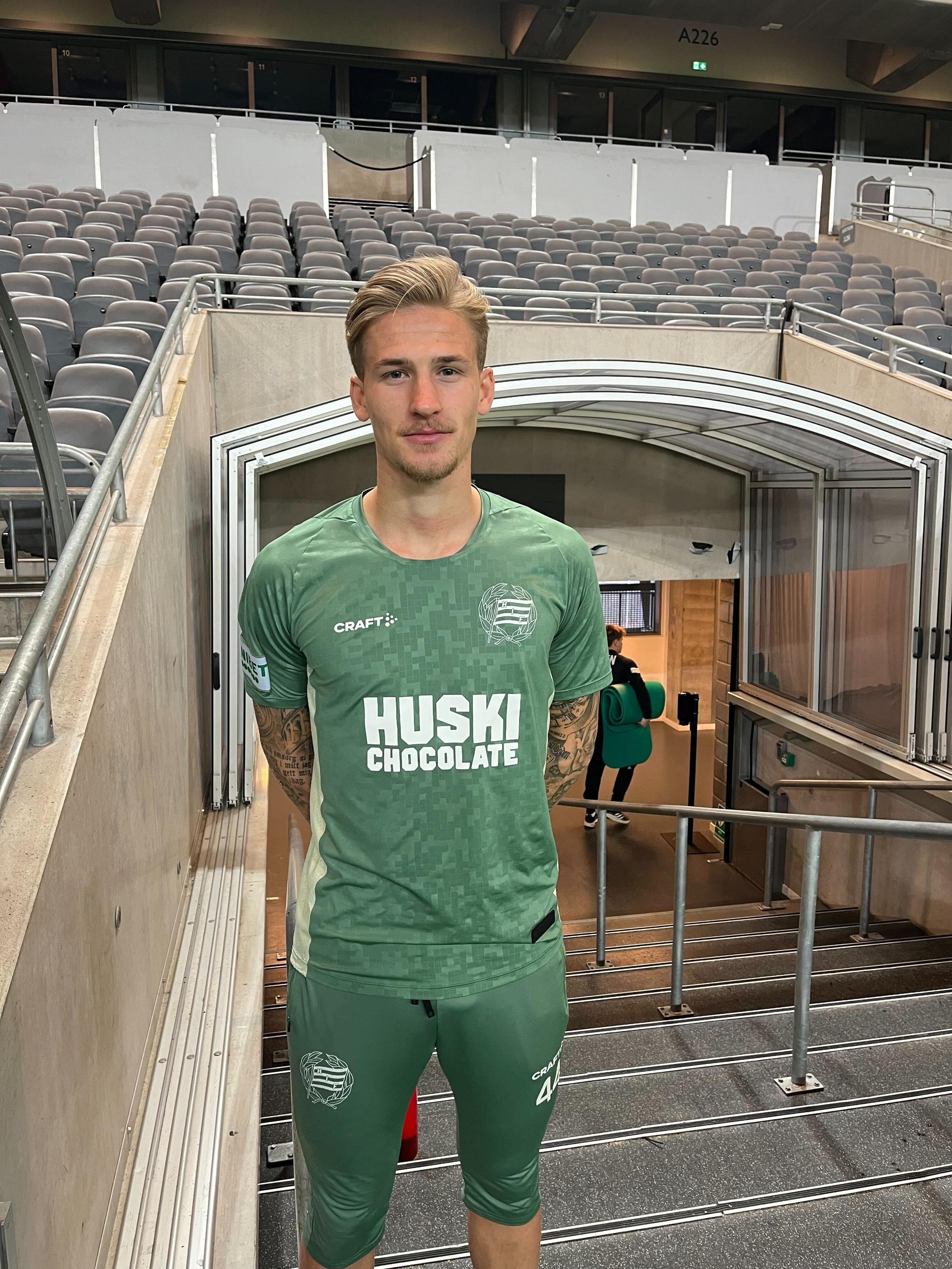 Fredrik Hammar ser fram emot säsongen med Hammarby. 