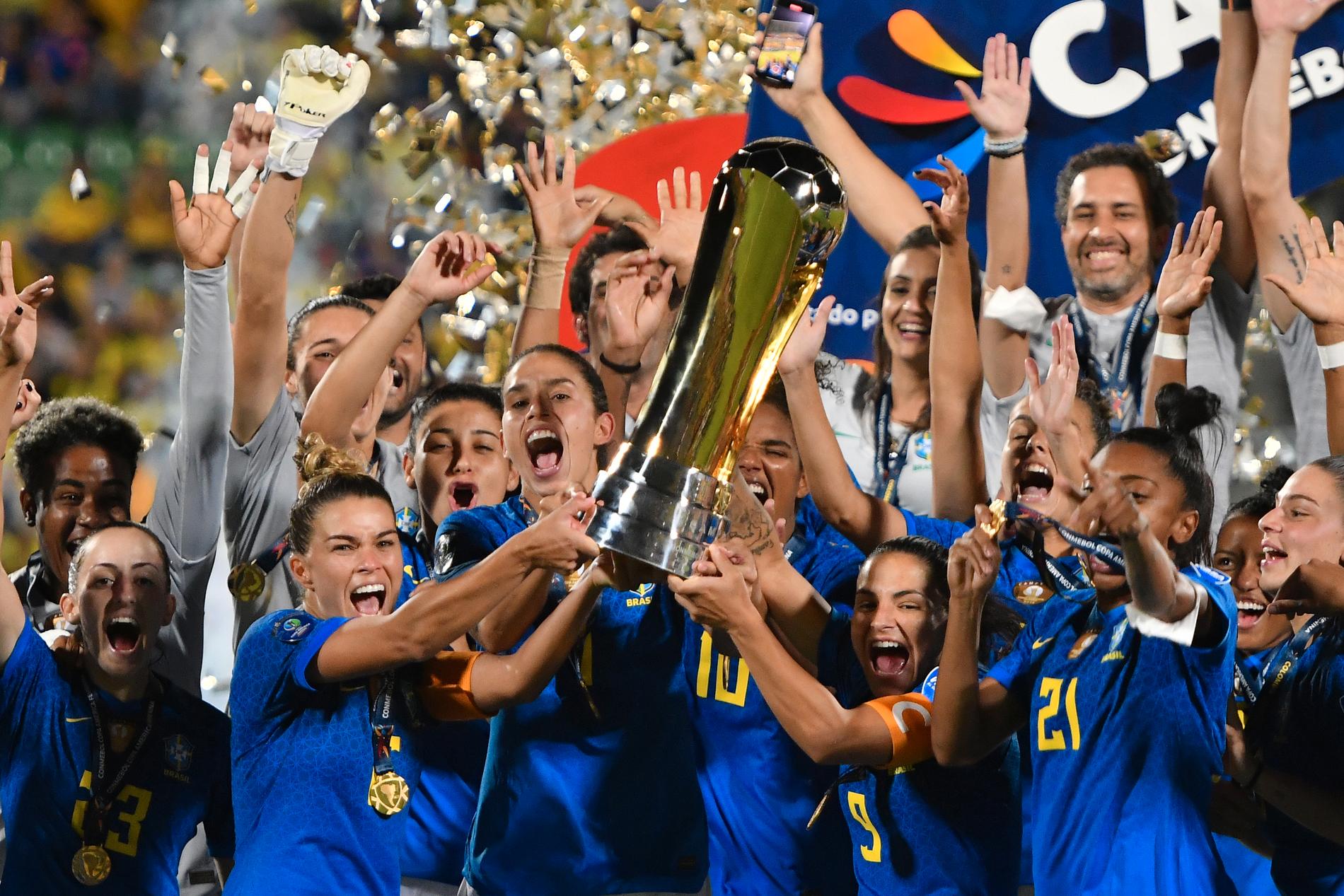 Brasilien slog Colombia i finalen.