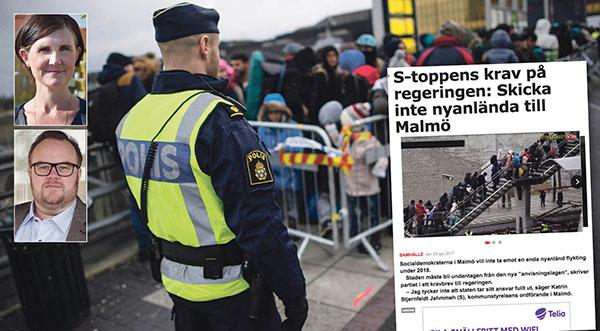 S och M kräver att  Migrationsverket slutar anvisa nyanlända till Malmö. Vi i Miljöpartiet håller inte med, skriver Märta Stenevi och Nils Karlsson.