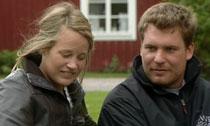 Bondekärlek Isabel Ornby och Anders Jönsson är fortfarande kära.
