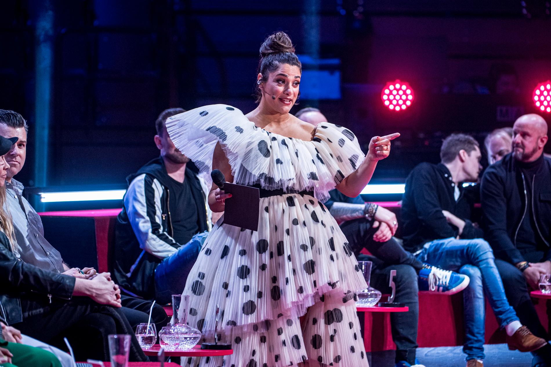 Farah Abadi i Melodifestivalen 2022.