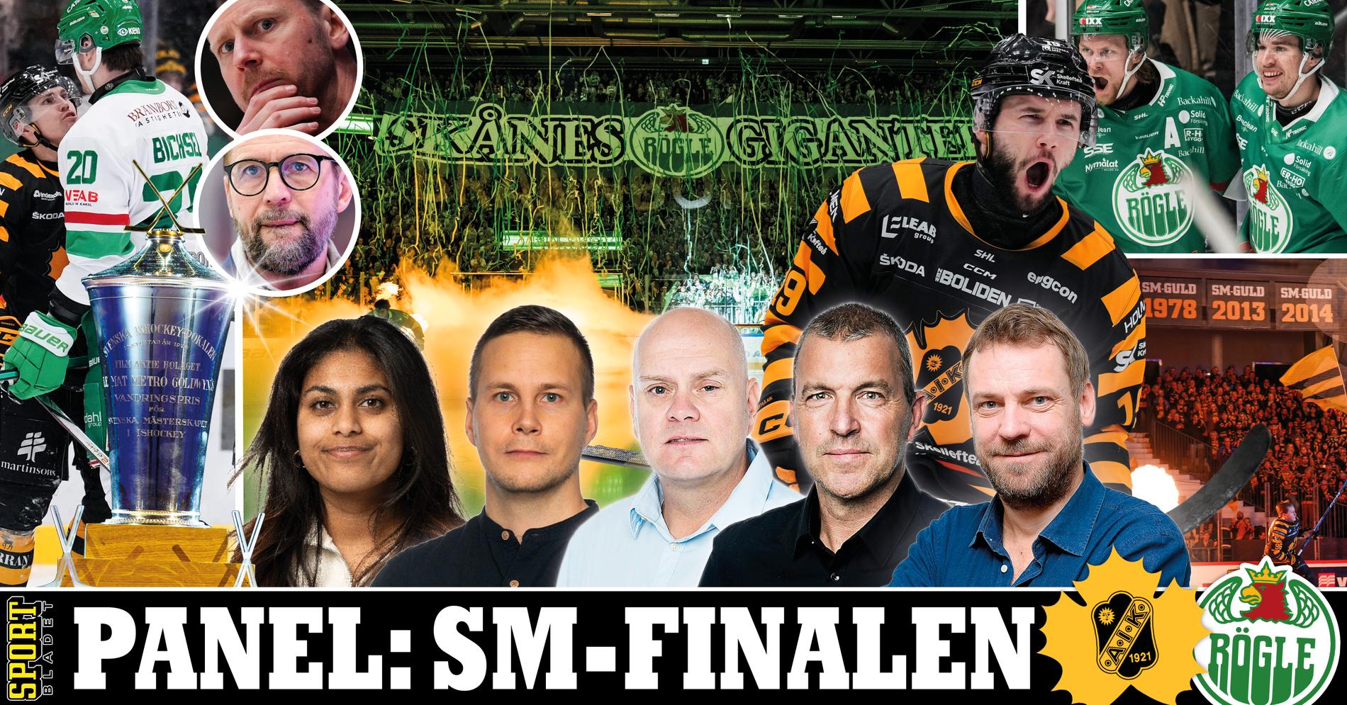 SHL: SM-finalpanelen: Så går det mellan Skellefteå och Rögle