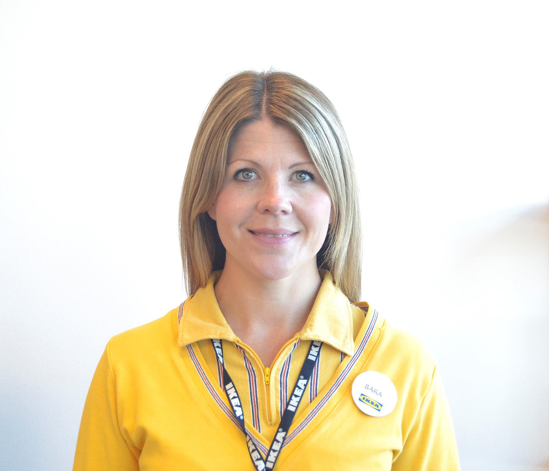  Sara Bergström, kundrelationschef på Ikea Borlänge.