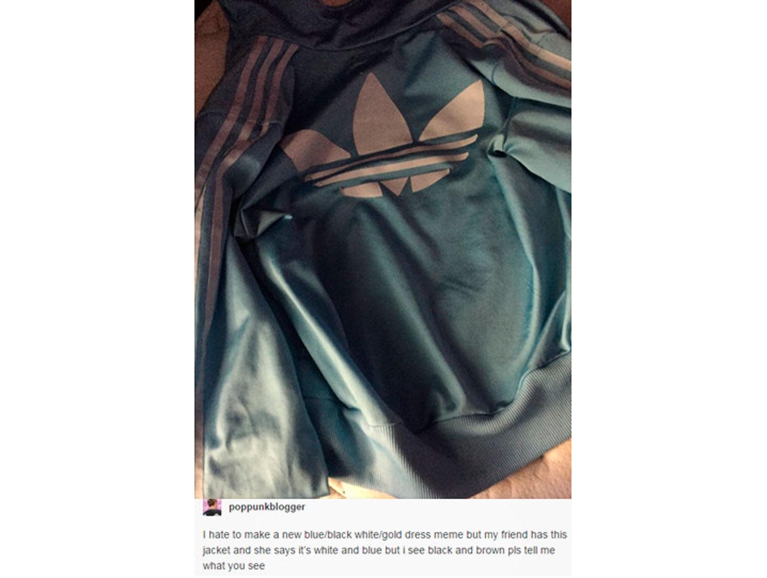 Vilken färg har jackan egentligen? Det är det nya dilemmat på internet.