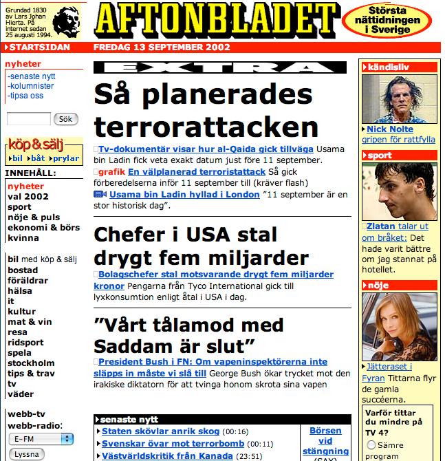 Aftonbladet 2002.
