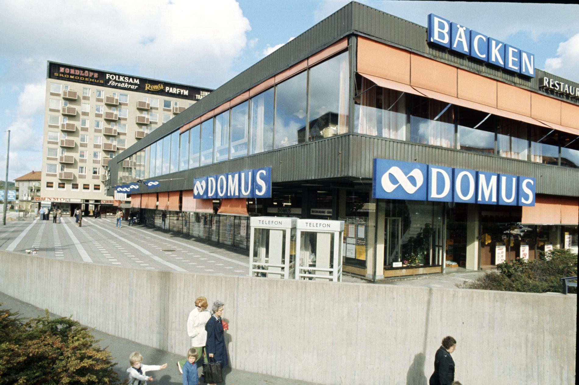 Det svenska varuhuset Domus var en del av Kooperativa Förbundet (KF).