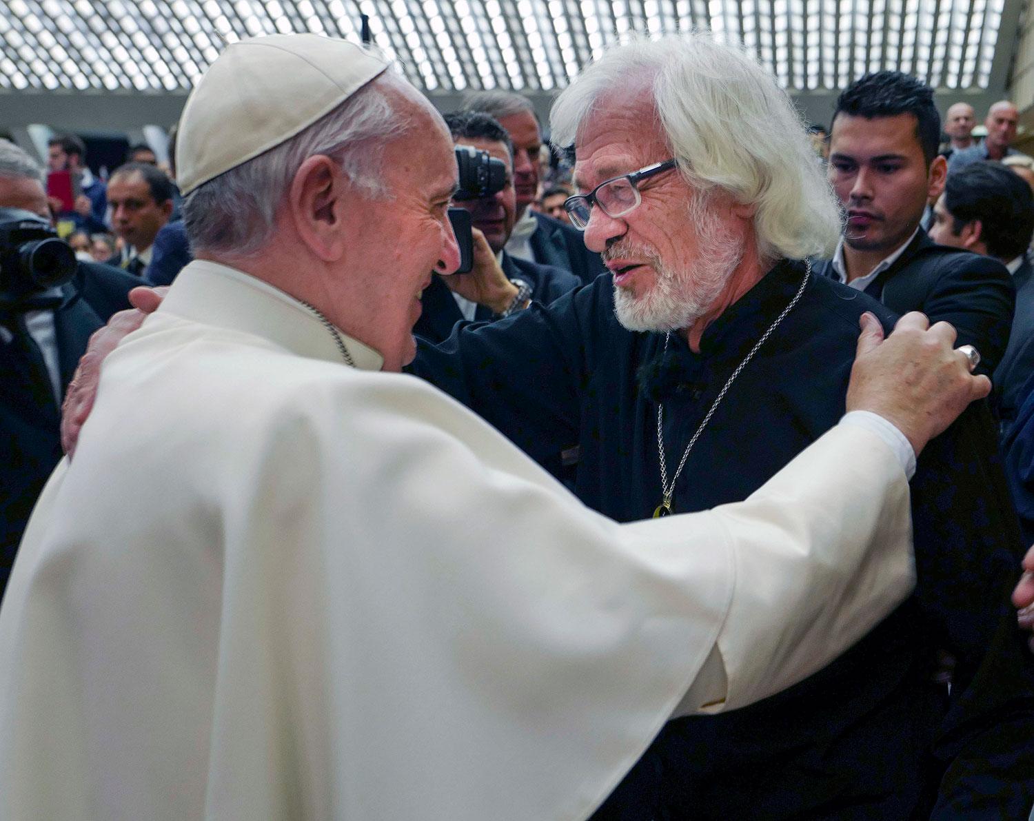 Carlos Luna och påve Franciskus har en relation som sträcker sig femtio år tillbaka.