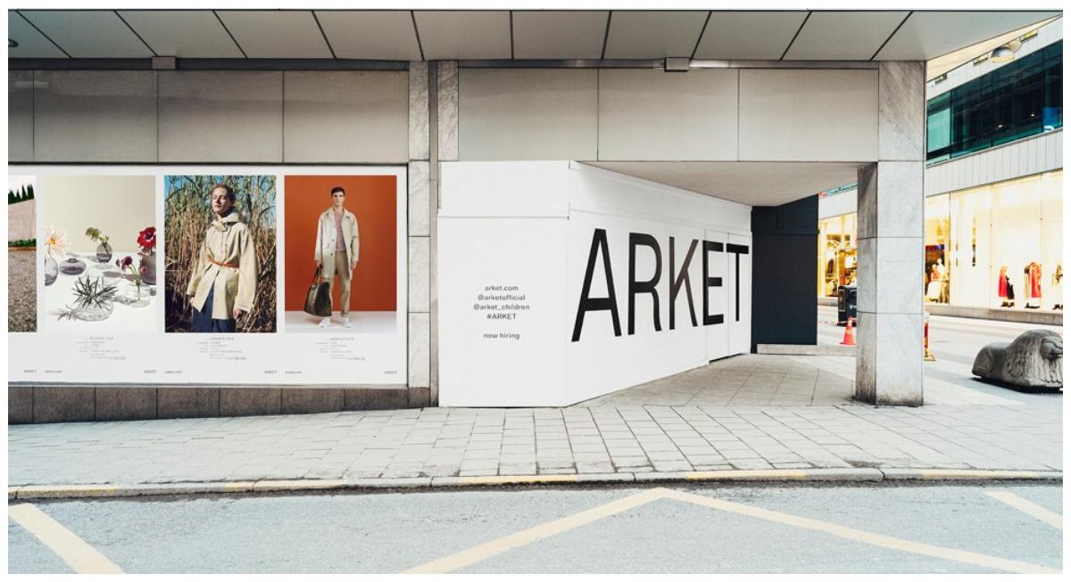 H&M:s Arket öppnar 1 juni på Drottninggatan.