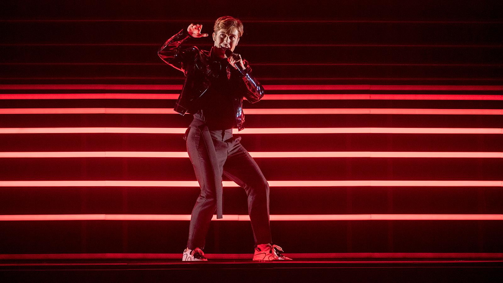 Benjamin Ingrosso gick hem hos juryn men inte hos telefonröstarna i Eurovision 2018.