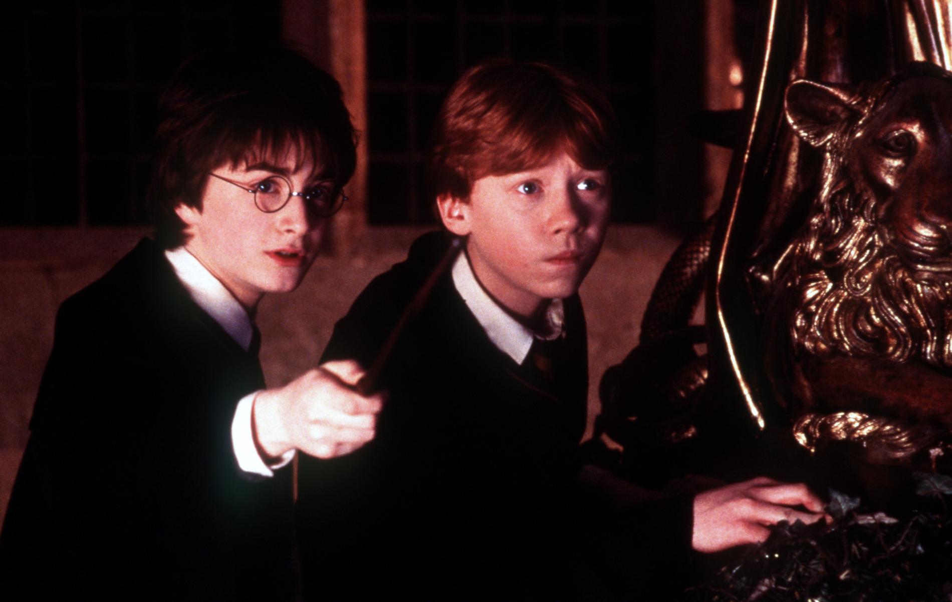 Harry Potter (här spelad av Daniel Radcliffe) finns inte med i ”Hogwarts legacy”.