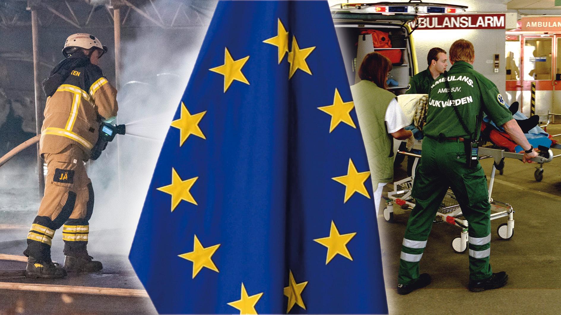 Lyssna på brandmännen och ambulanspersonalen. De styrande politikerna på nationell nivå måste sätta ner foten mot EU och kräva undantag från regeln om ”11 timmars dygnsvila”, skriver 20 lokala SD-politiker.
