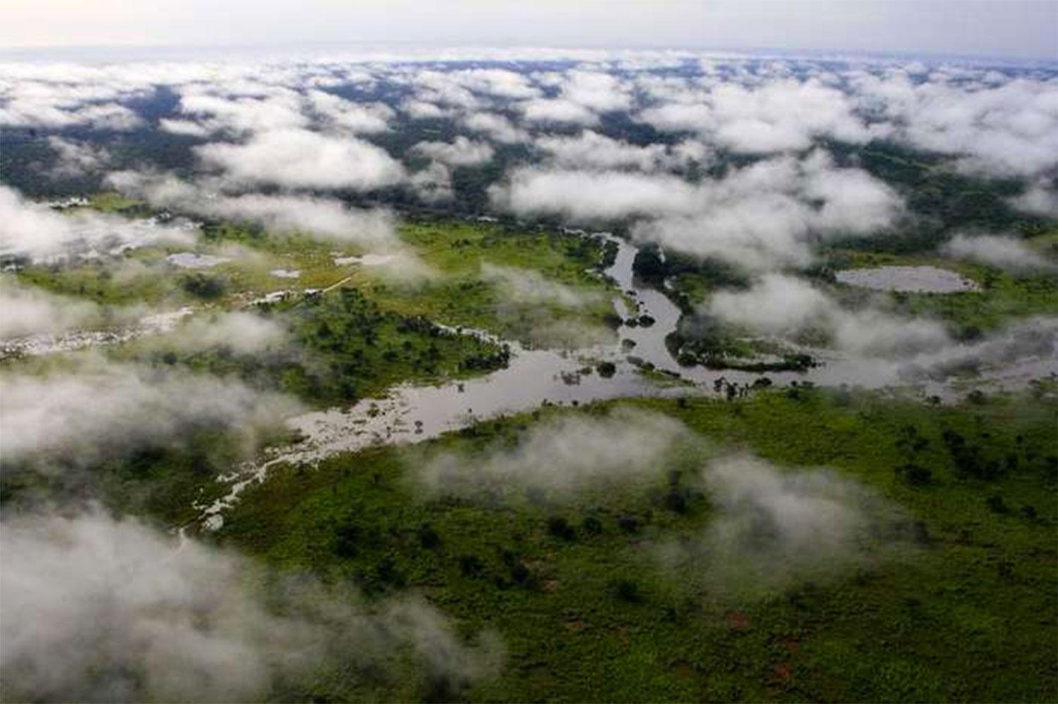 Garamba nationalpark i Kongo-Kinshasa.