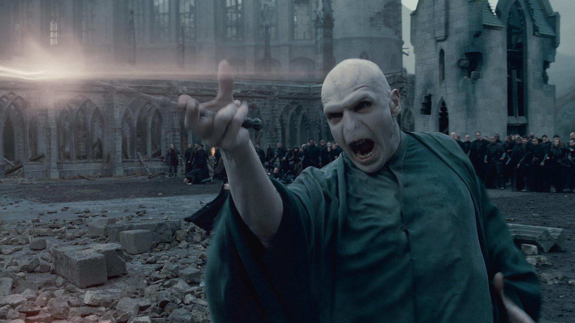 Voldemort i de ”riktiga” filmerna.