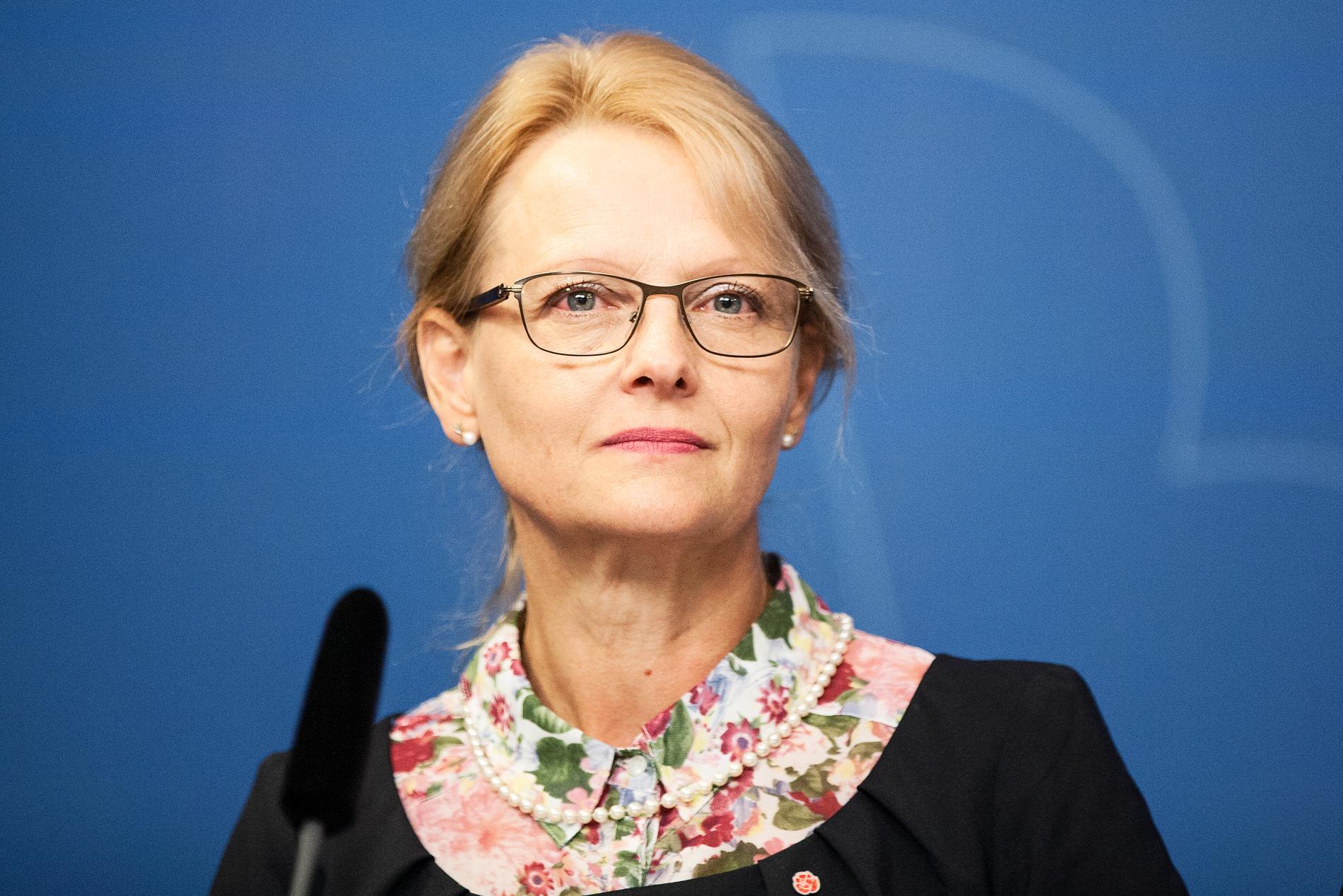 Migrationsminister Heléne Fritzon (S) välkomnar domen. 