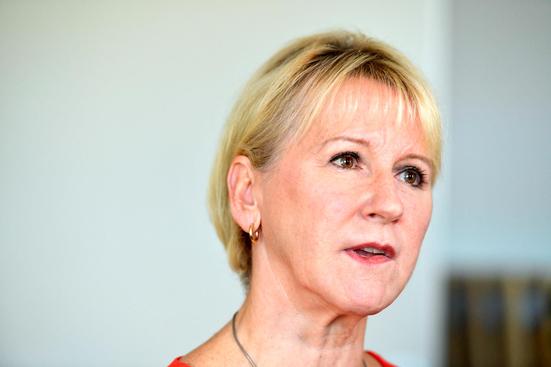 Utrikesminister Margot Wallström. Arkivbild.