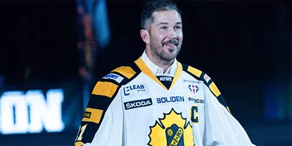 Skellefteå AIK-ikonen Jimmie Ericsson hoppas på SM-guld i ishockey. 