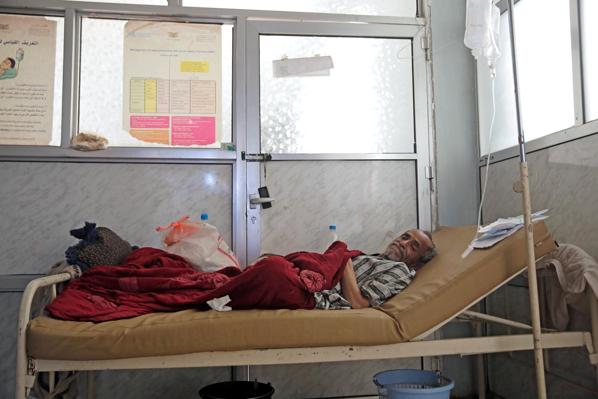 Kriget i Jemen har gått hårt åt civilbefolkningen och landets sjukvårdsinrättningar. Arkivbild.