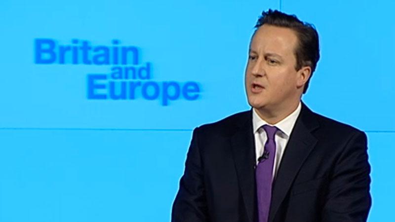 David Cameron vill ändra på villkoren för EU-medlemskapet innan folkomröstningen