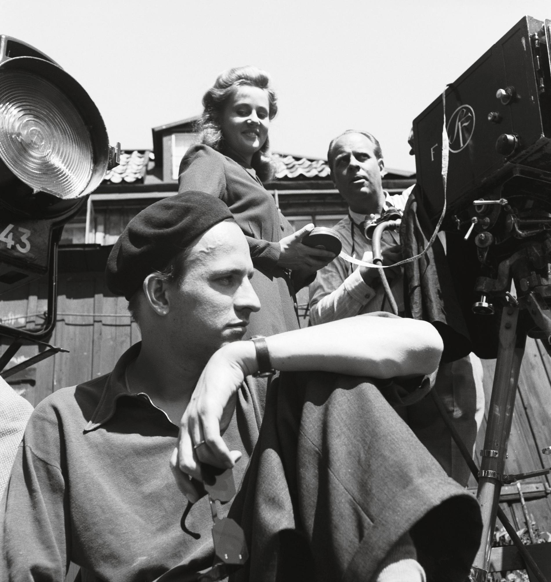 Ingmar Bergman, bekymrad basker.