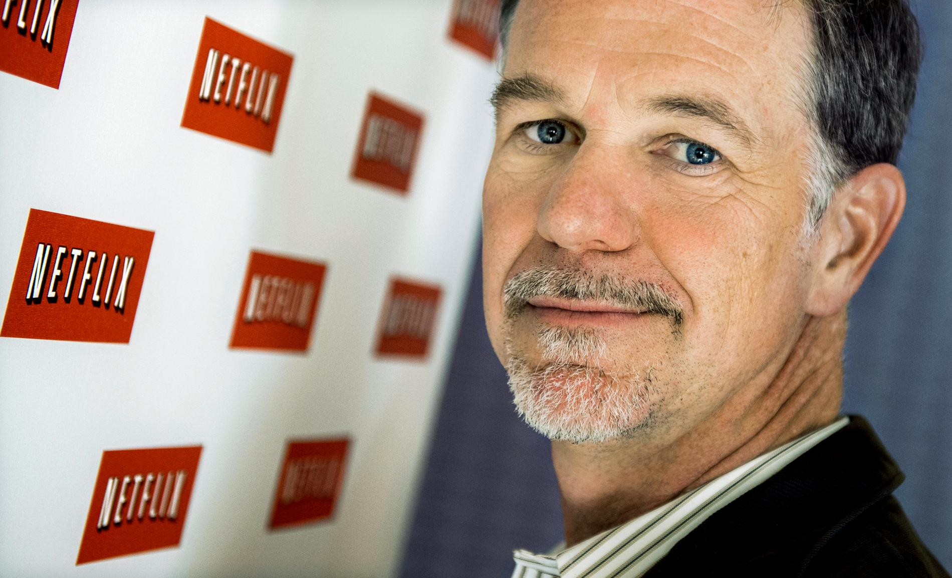 Reed Hastings, vd Netflix, säger att ett reklamalternativ kan bli aktuellt för strömningsjätten. Arkivbild.