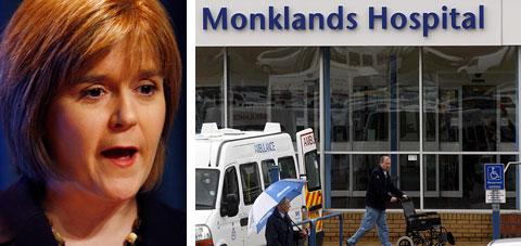 Skottlands hälsominister Nicola Sturgeon tvingades efter beskedet från Monklands hospital meddela att Storbritannien nu är det femte landet som nåtts av smittan.
