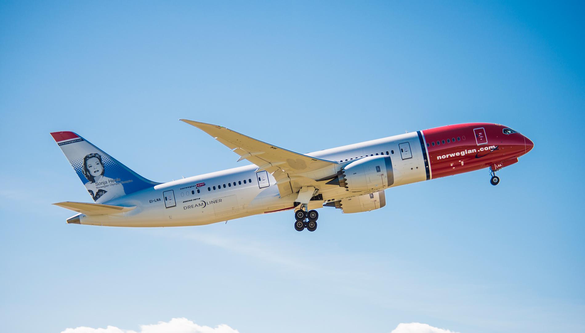 Norwegians Boeing 787-8 Dreamliner.