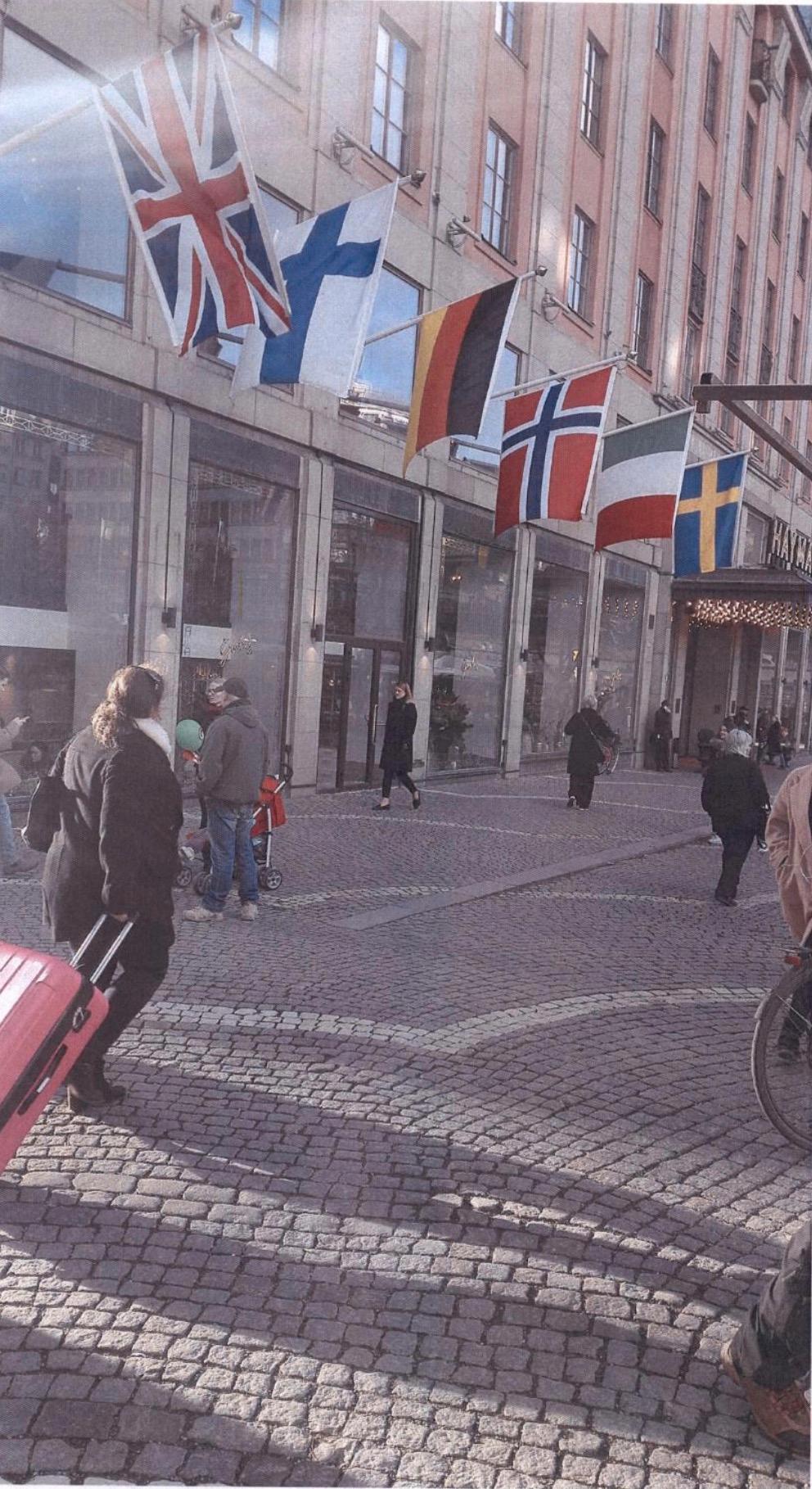 Akilovs bild från Hötorget, Stockholm.