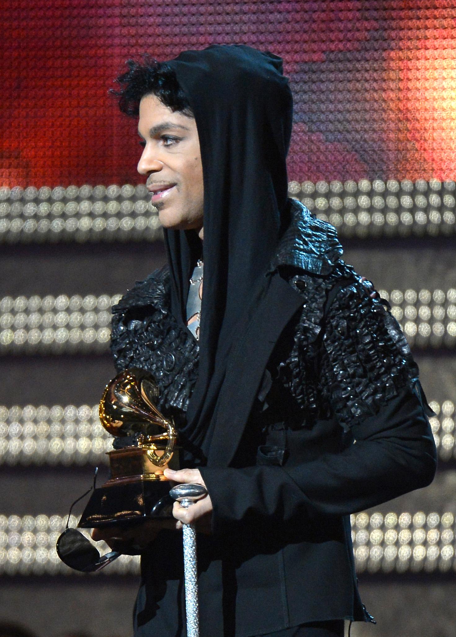 Princve på Grammy Awards i Los Angeles februari 2013