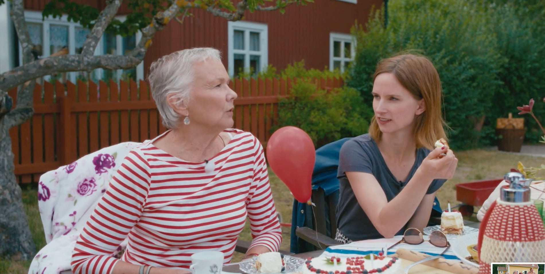 Grete Havnesköld som spelade Lotta minns tillbaka på sin tid som barnskådespelare tillsammans med film-mamman Beatrice Järås. 