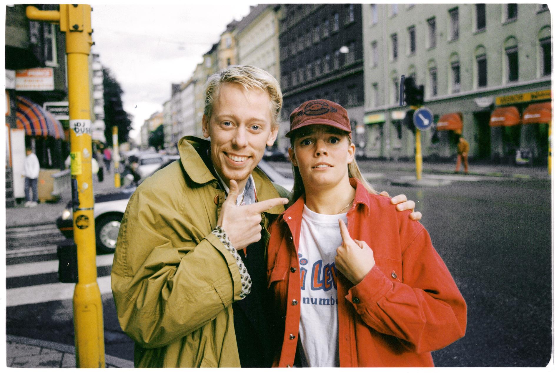 Peter Settman och Gry Forssell 1993.