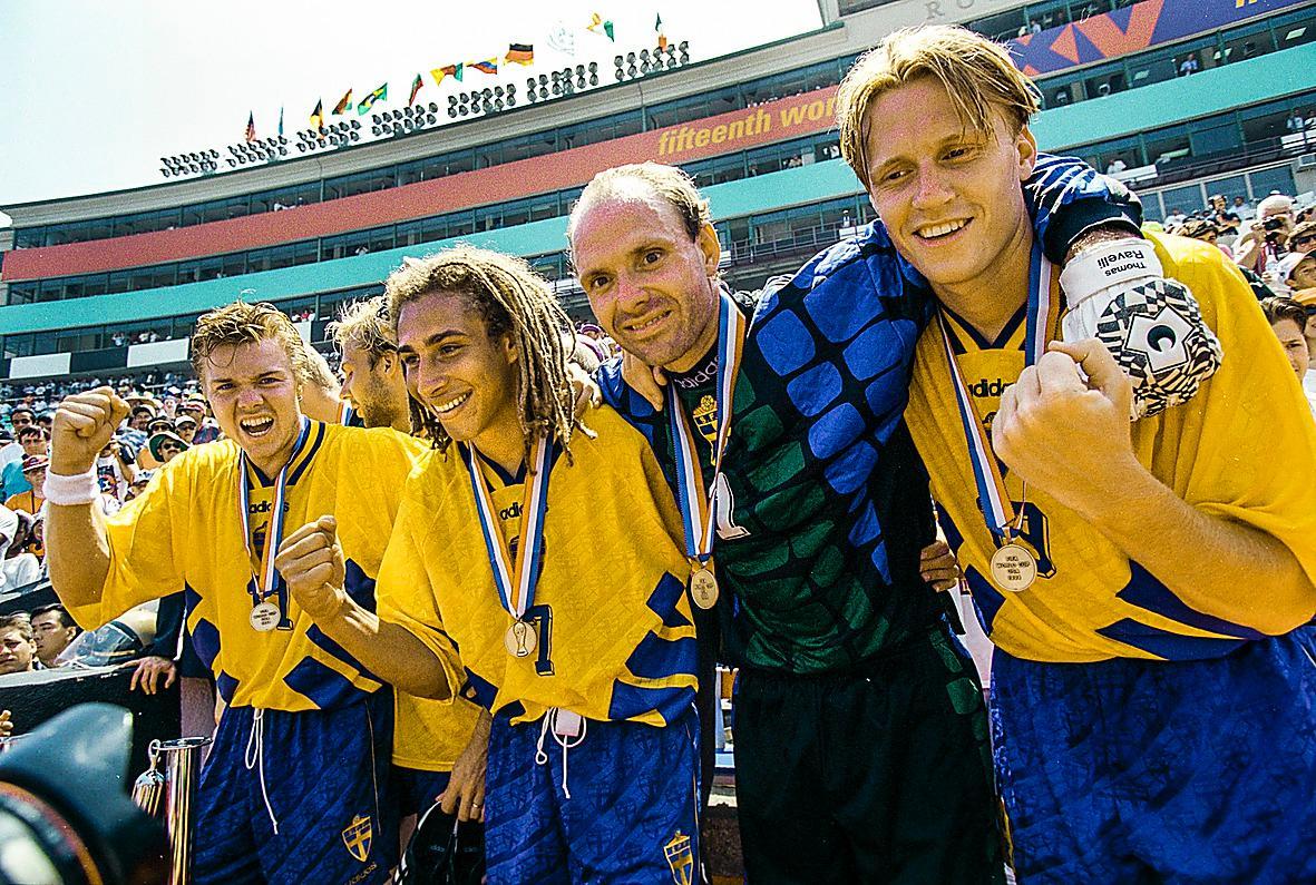 Bronshjältar från 1994. Foto. TT
